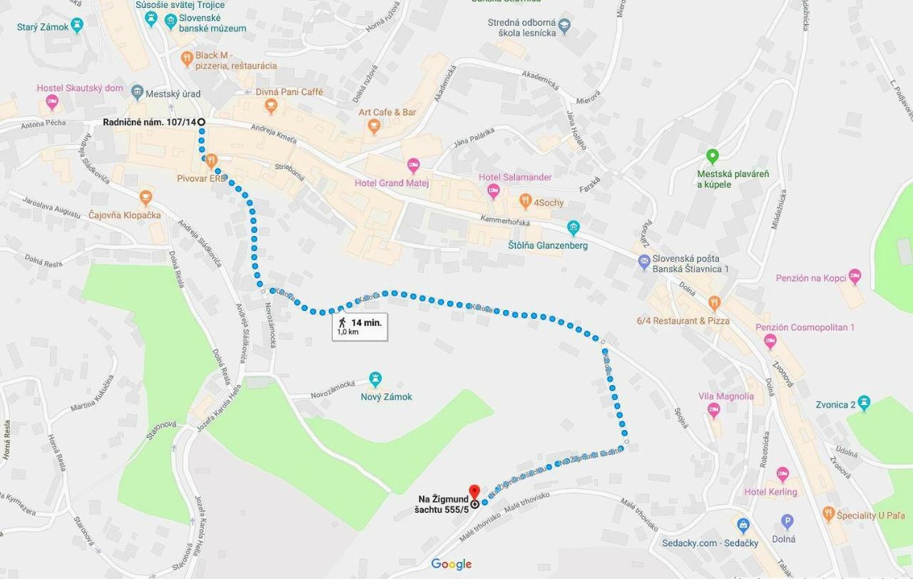 Domcek 555 Apartment Banska Stiavnica Ngoại thất bức ảnh
